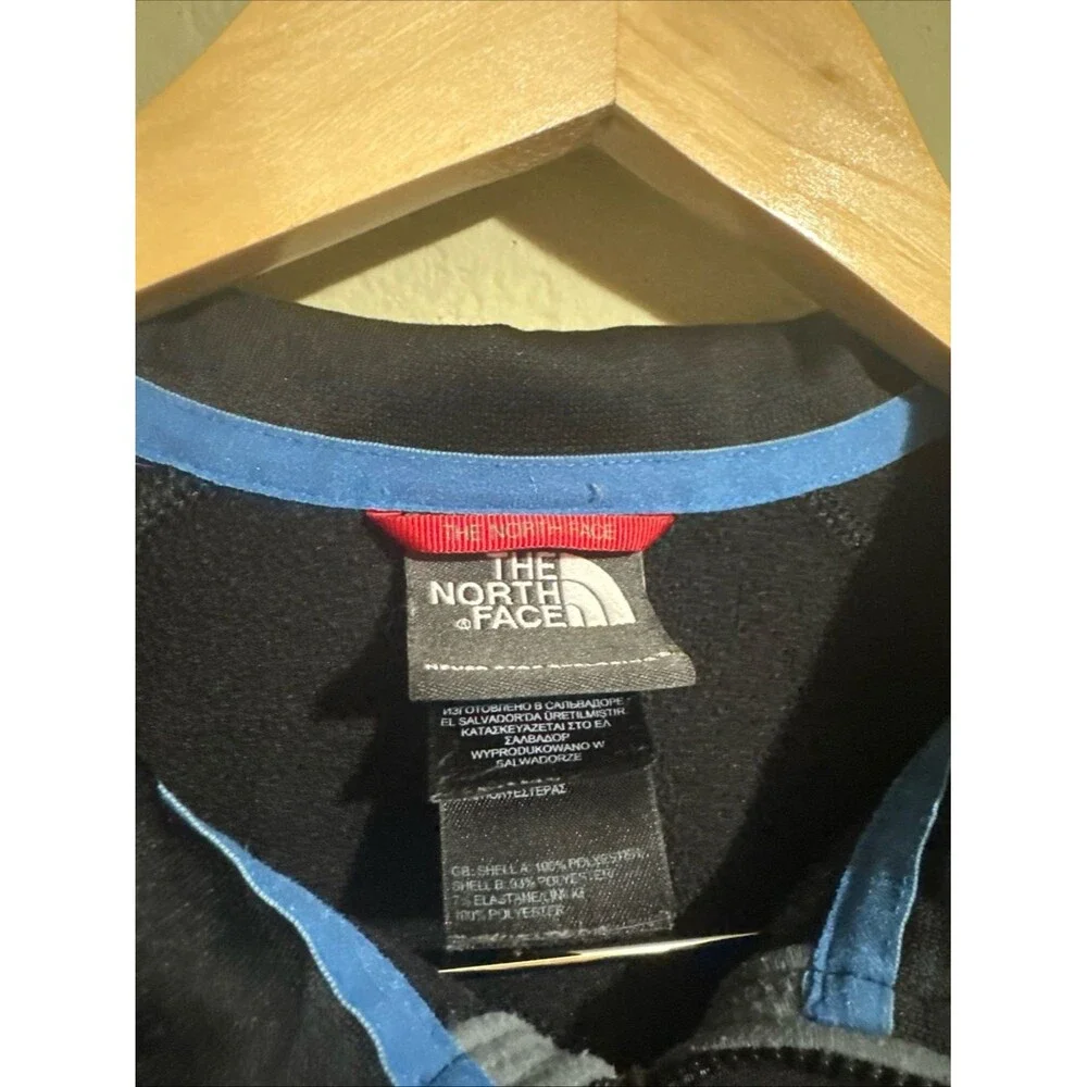 The North Face Men's Black Pullover Quarter-Zip Jacket size L